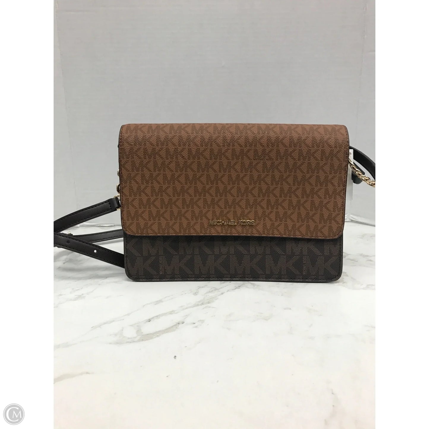 Crossbody Designer By Michael Kors, Size: Medium