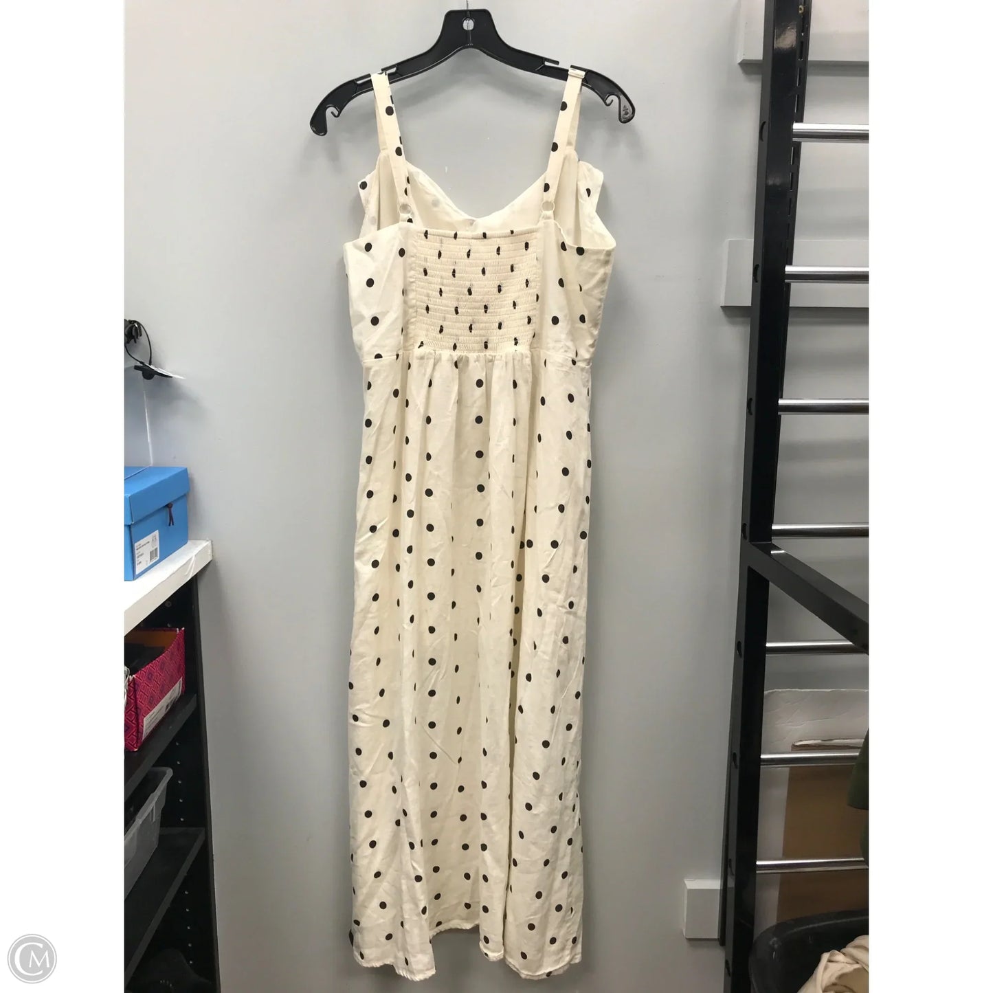 Dress Casual Maxi By Old Navy In Polkadot Pattern, Size: Xl