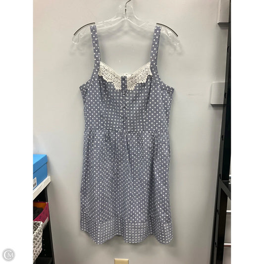 Dress Casual Short By Doe & Rae In Polkadot Pattern, Size: L