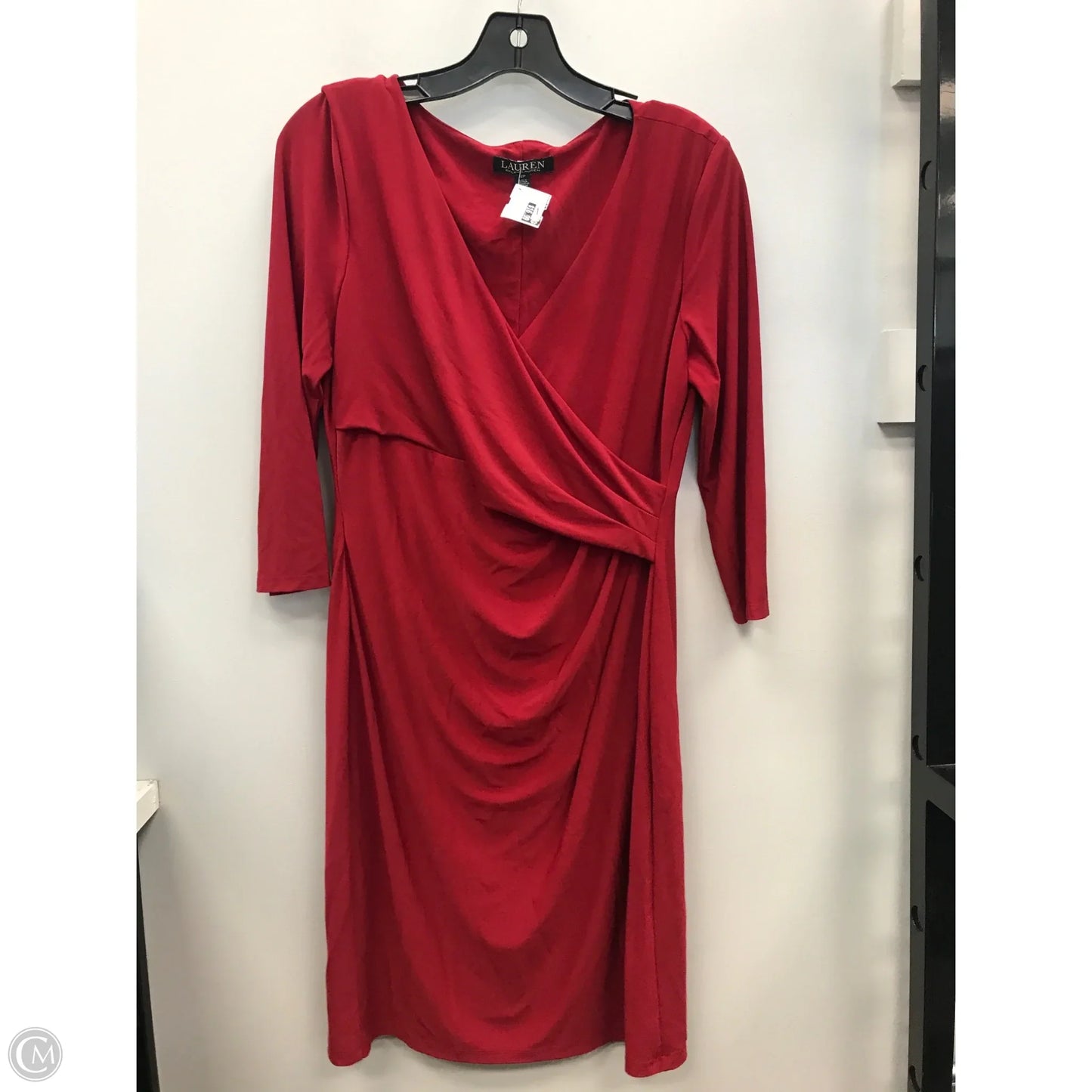 Dress Party Short By Lauren By Ralph Lauren In Red, Size: 12p