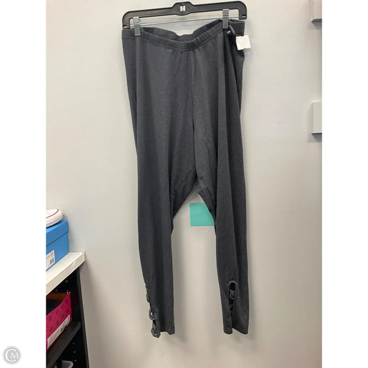 Pants Leggings By Old Navy In Grey, Size: Xxl
