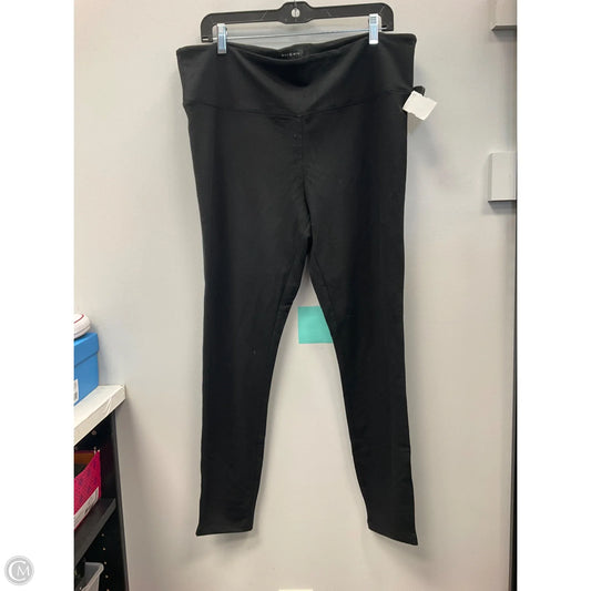 Pants Leggings By Clothes Mentor In Black, Size: Xxl