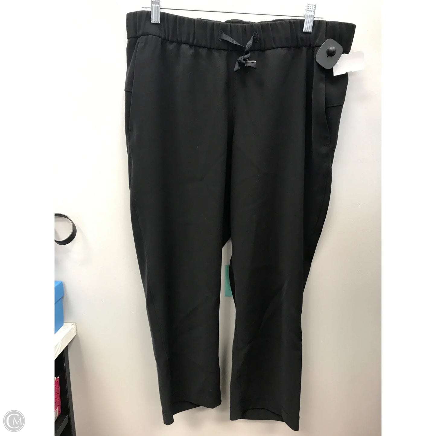 Athletic Pants By Lululemon In Black, Size: 12