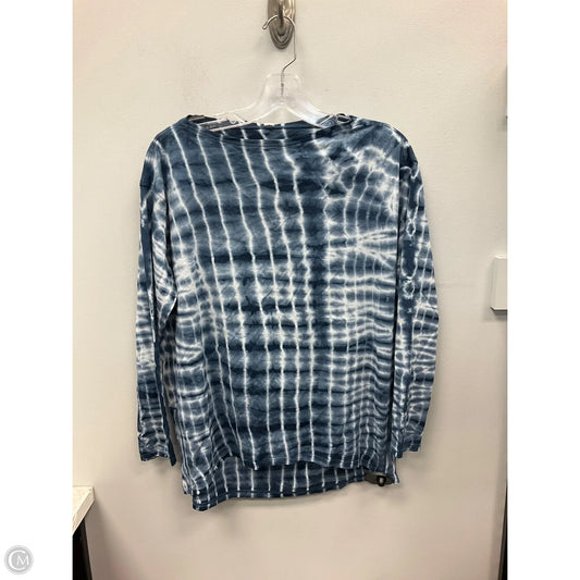 Athletic Top Long Sleeve Crewneck By Lululemon In Tie Dye Print, Size: 6