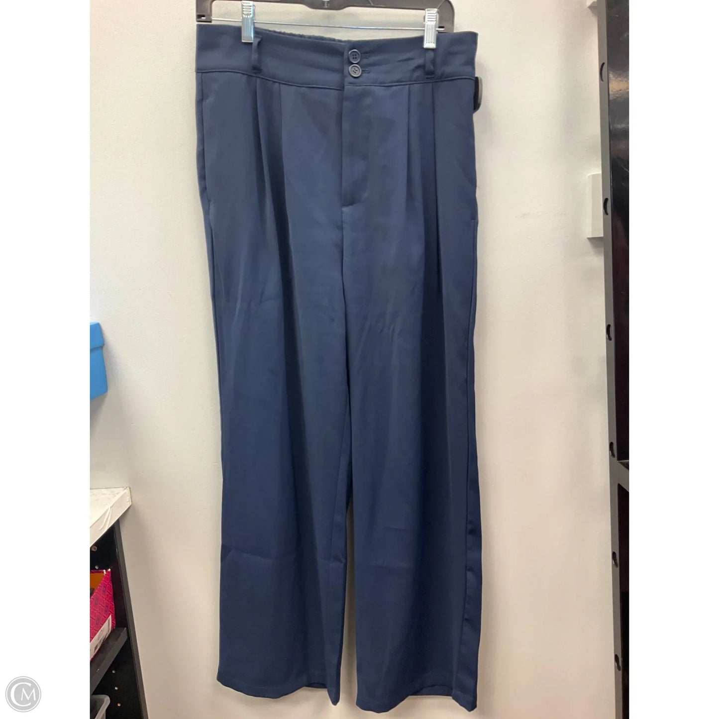Pants Wide Leg By Halara In Navy, Size: Mp