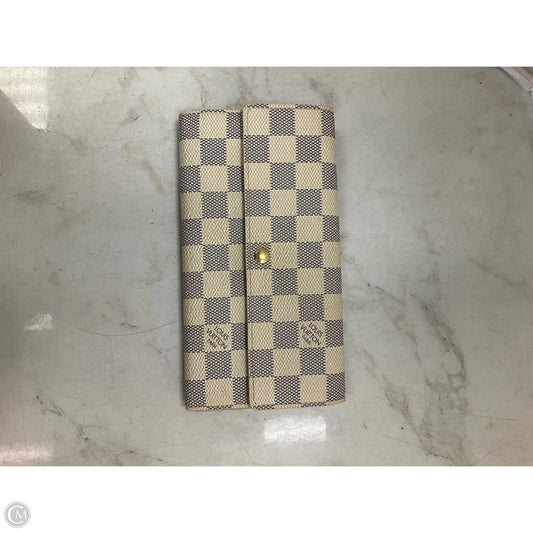 Wallet Luxury Designer By Louis Vuitton, Size: Large