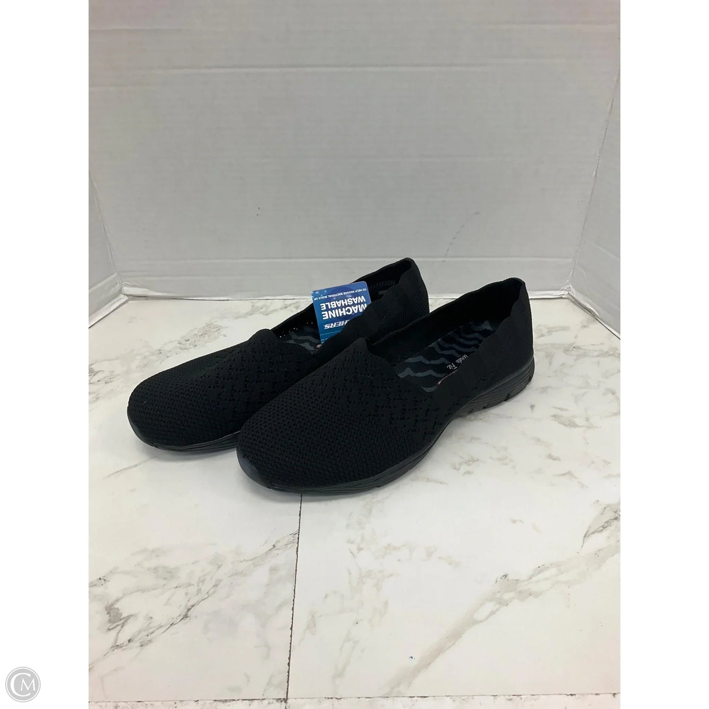 Shoes Flats By Skechers In Black, Size: 9