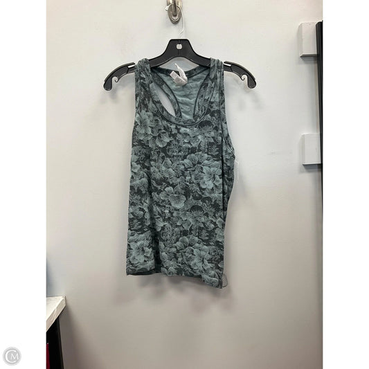Athletic Tank Top By Athleta In Black & Blue, Size: S