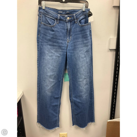 Jeans Wide Leg By Old Navy In Blue, Size: 10