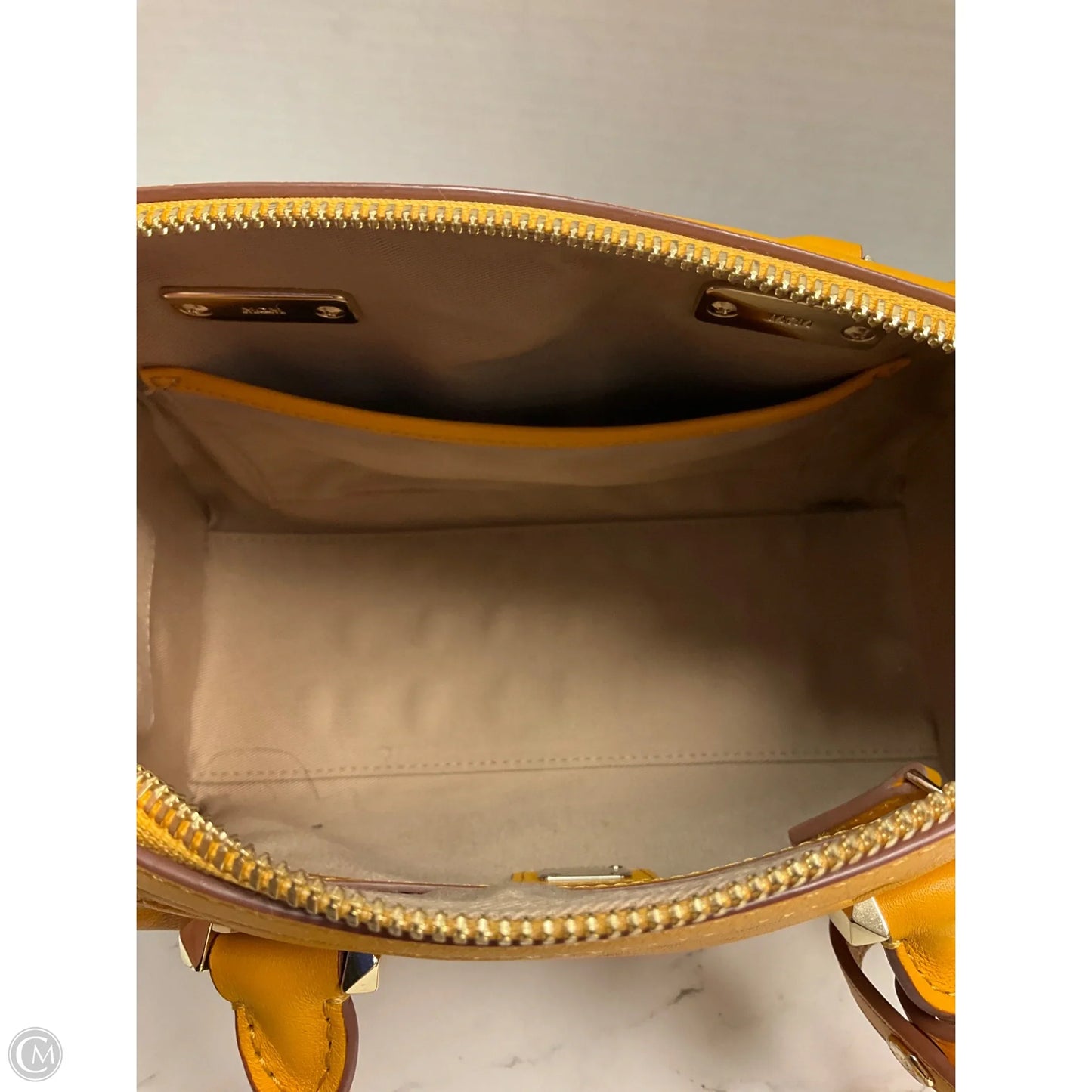 Handbag Luxury Designer By Mcm, Size: Small