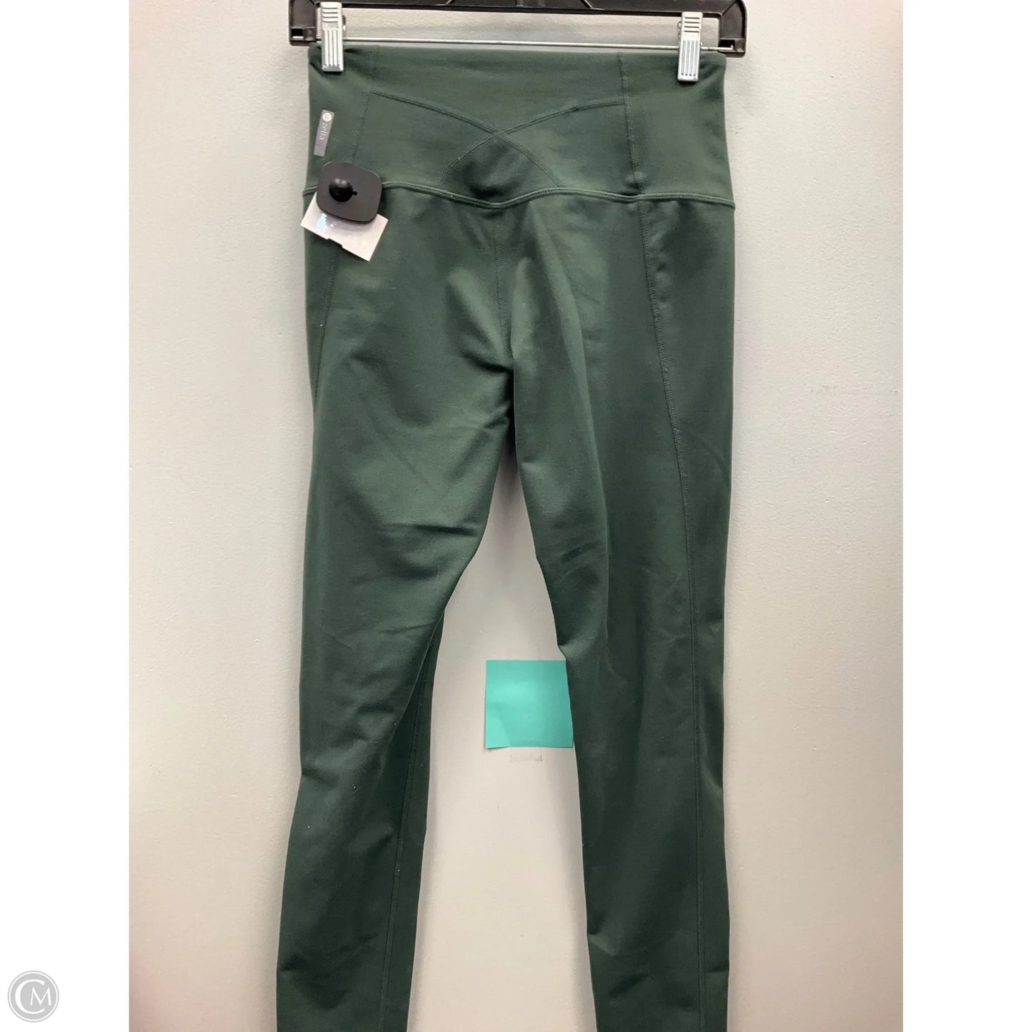 Athletic Leggings By Zella In Green, Size: S