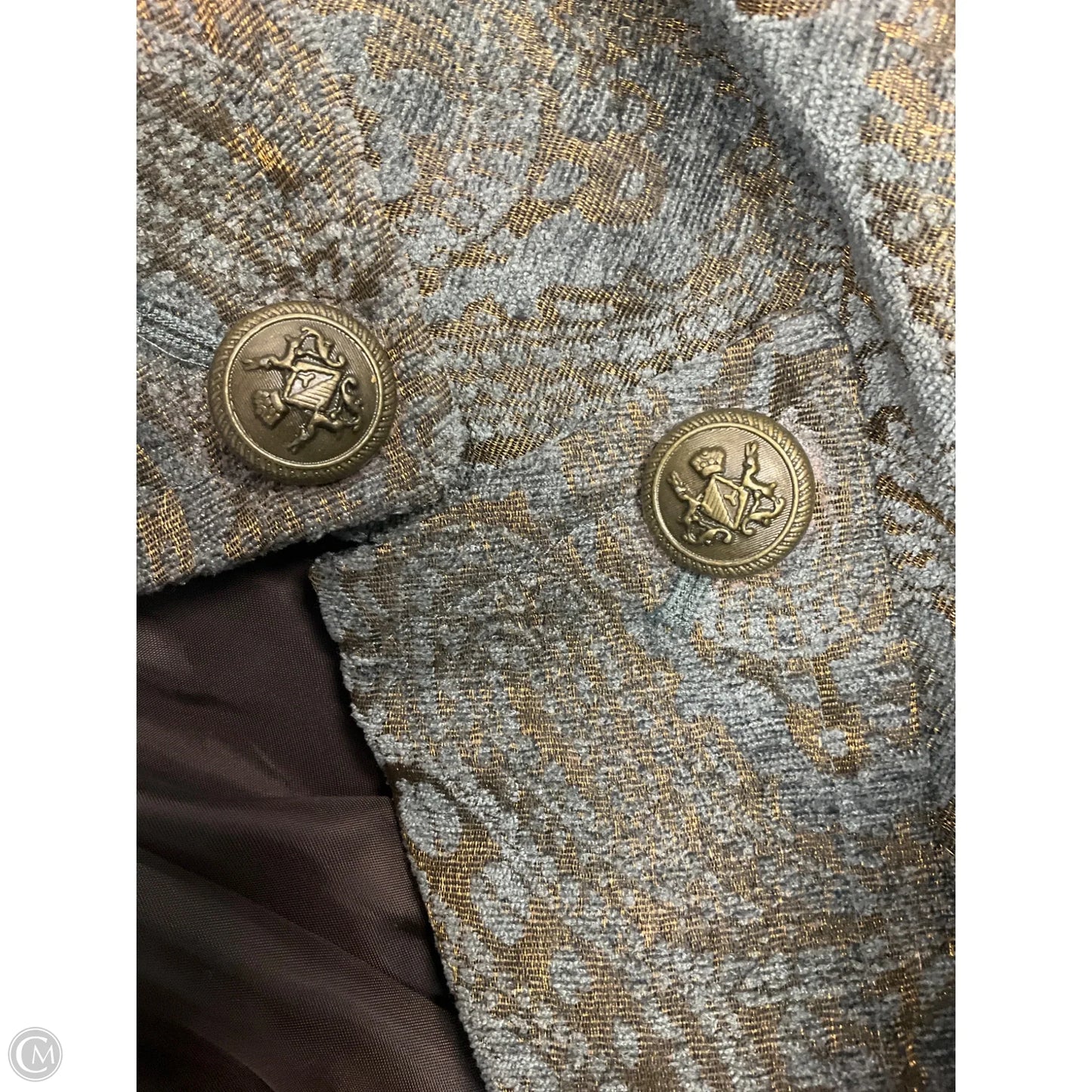 Jacket Other By Soft Surroundings In Gold & Grey, Size: M