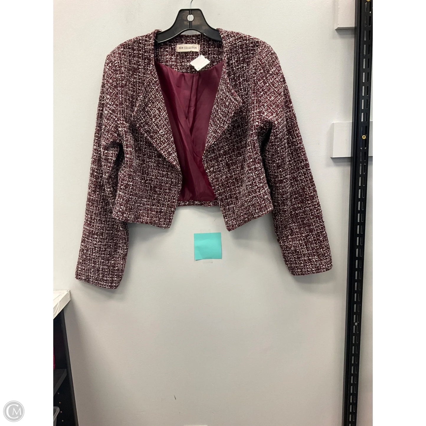 Sweater By Clothes Mentor In Maroon, Size: S