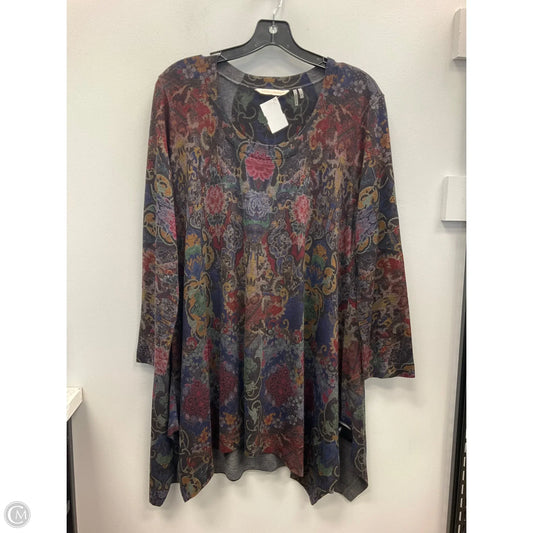 Top Long Sleeve By Soft Surroundings In Multi-colored, Size: Lp