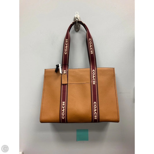 Tote Designer By Coach, Size: Large