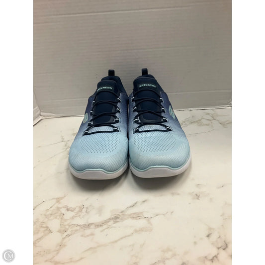 Shoes Sneakers By Skechers In Blue, Size: 9.5