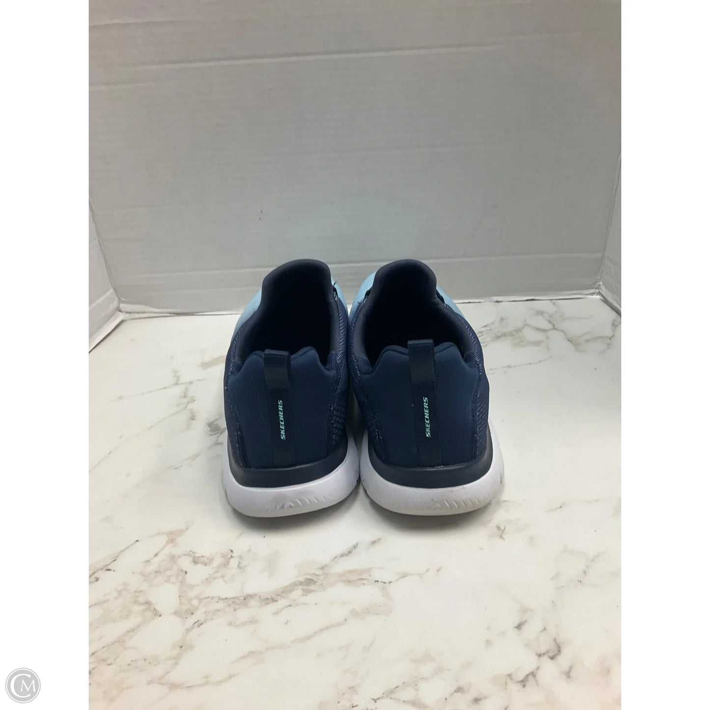 Shoes Sneakers By Skechers In Blue, Size: 9.5