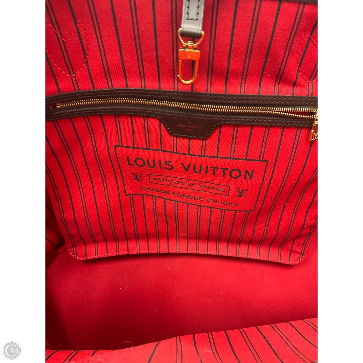 Handbag Luxury Designer By Louis Vuitton, Size: Large