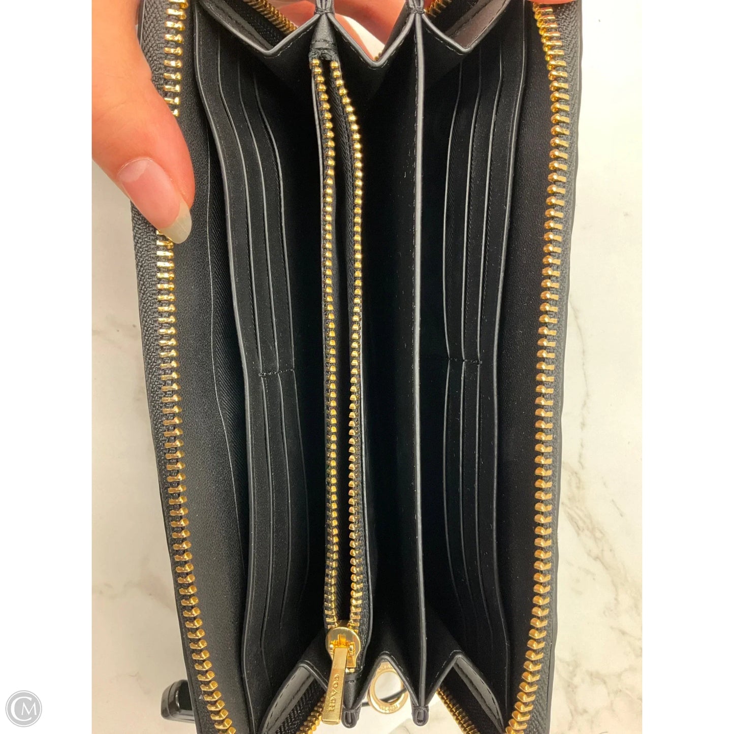 Wallet Designer By Coach, Size: Large