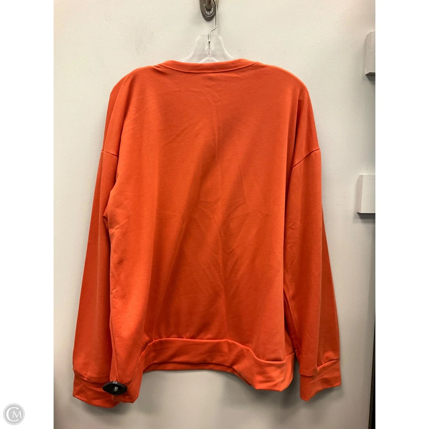 Top Long Sleeve By Clothes Mentor In Orange, Size: 2x