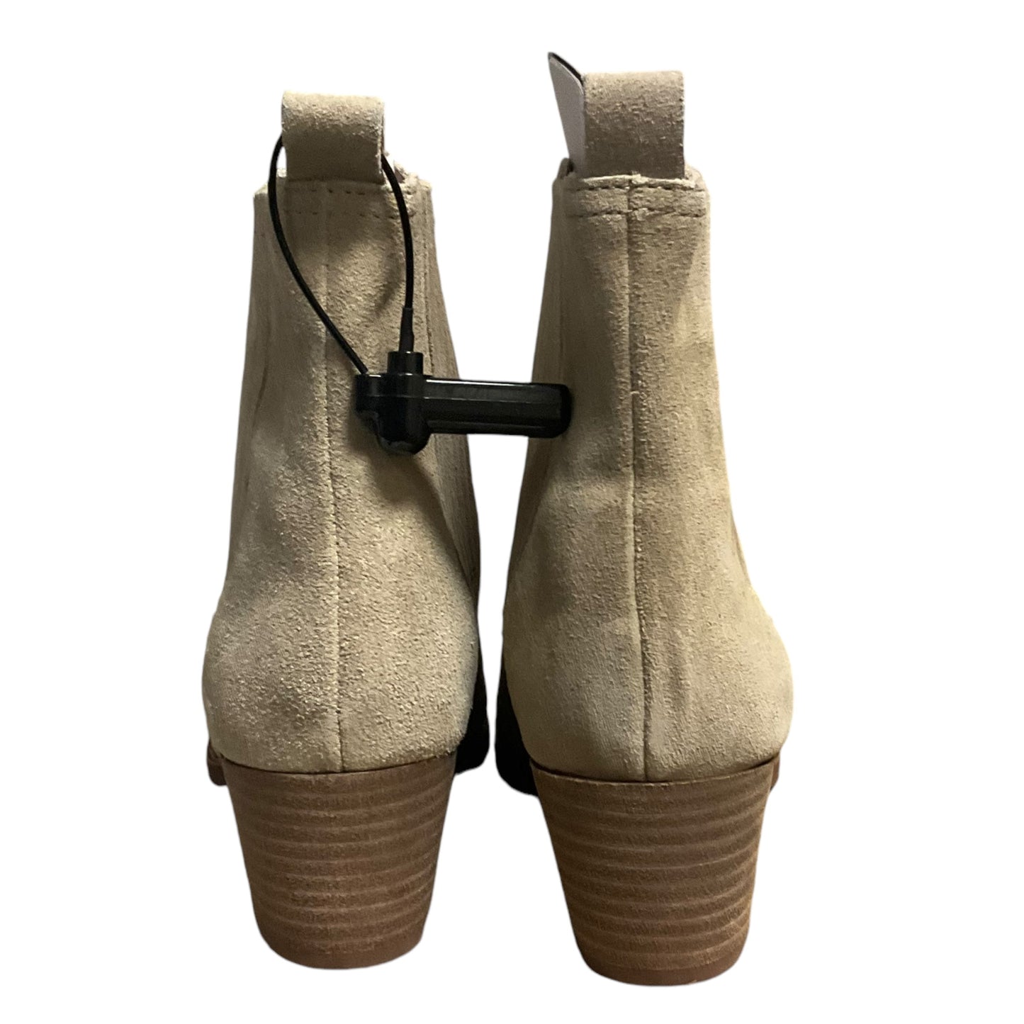 Boots Ankle Heels By Madewell In Taupe, Size: 8