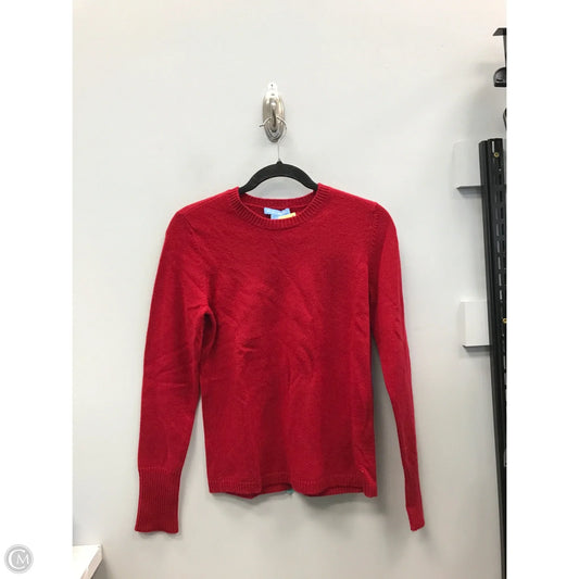 Sweater Cashmere By White And Warren In Red, Size: S