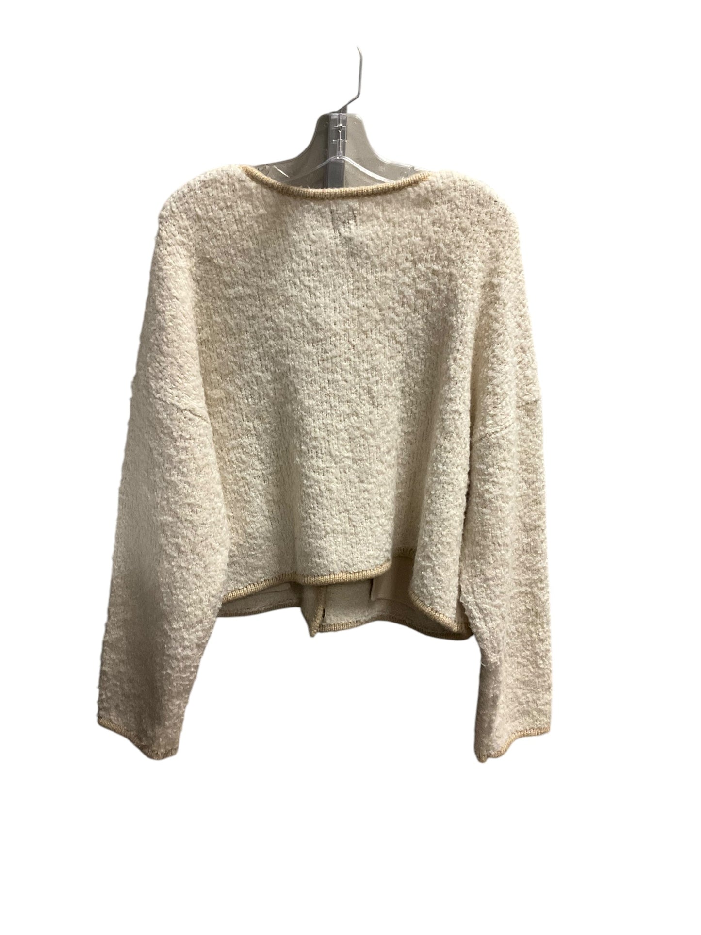 Cardigan By Gap In Cream, Size: Xl