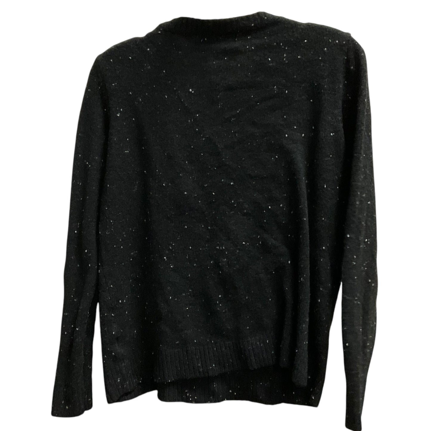 Sweater By Karen Scott In Black, Size: M