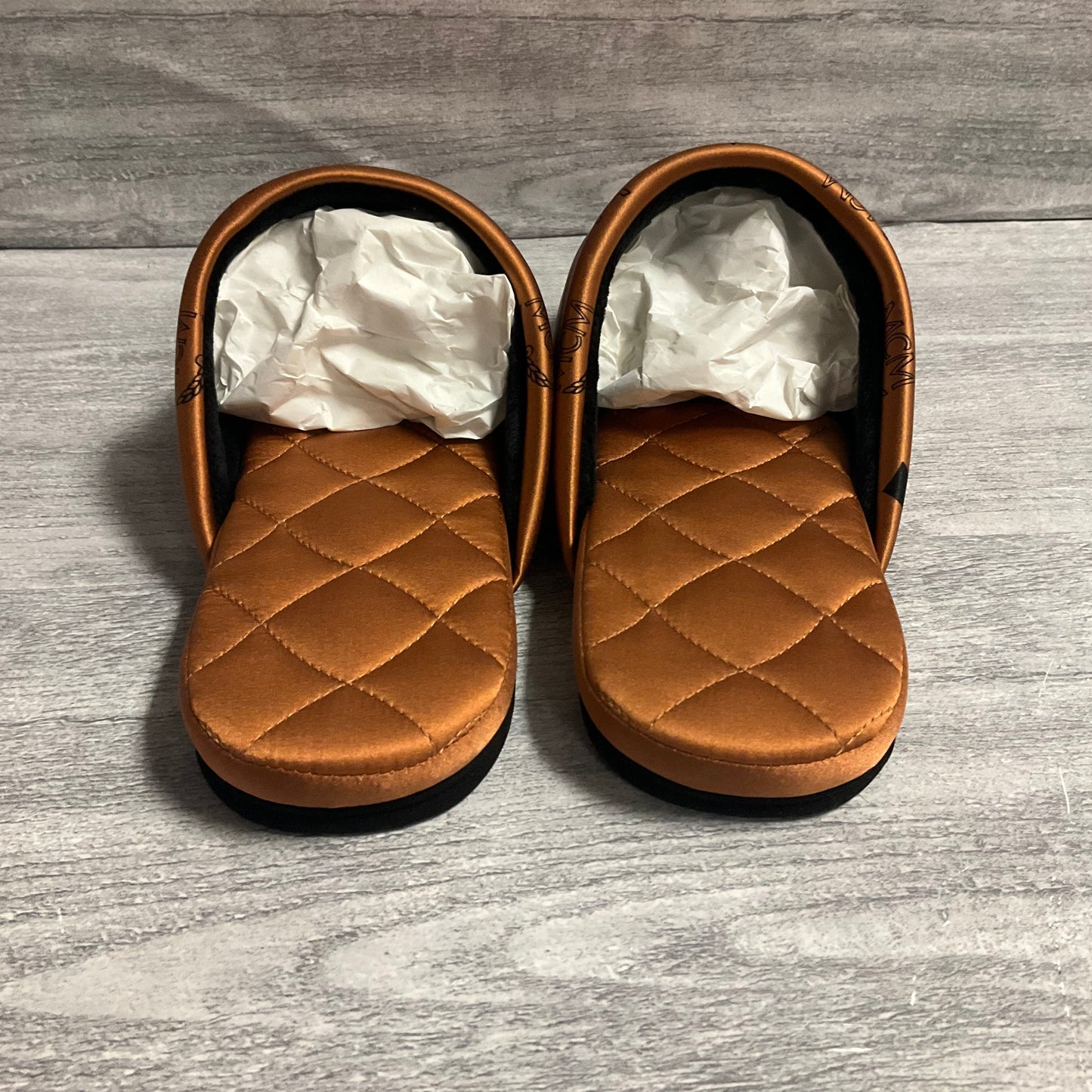 Slippers Luxury Designer By Mcm In Brown