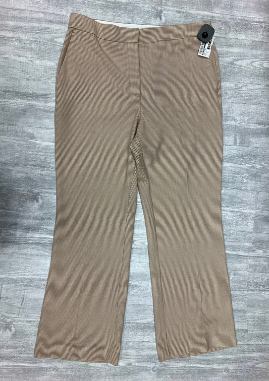 Pants Dress By Ann Taylor In Brown & Cream, Size: 12p