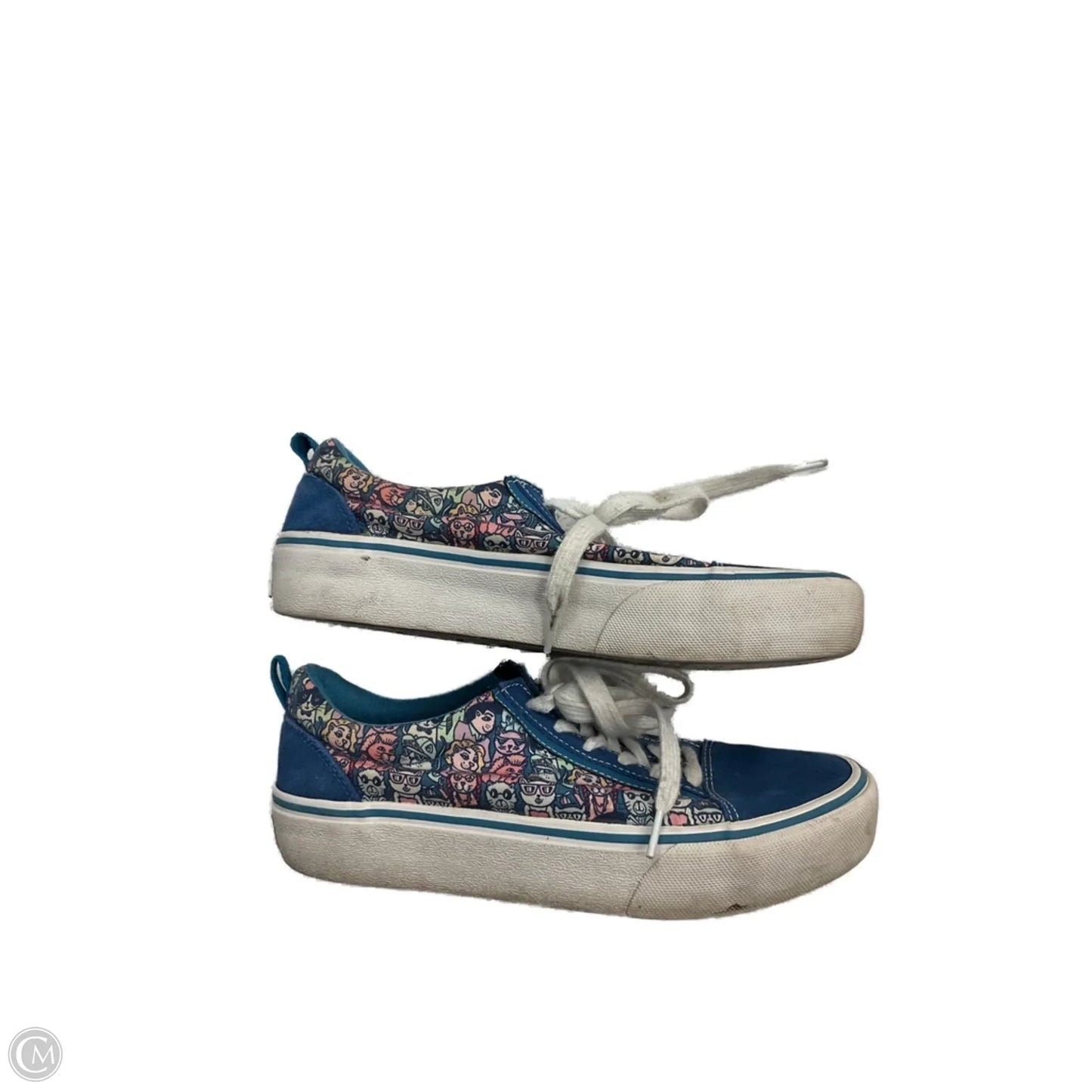Shoes Sneakers By Bobs In Blue, Size: 8