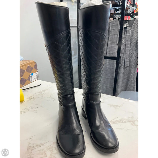 Boots Designer By Tory Burch In Black, Size: 8