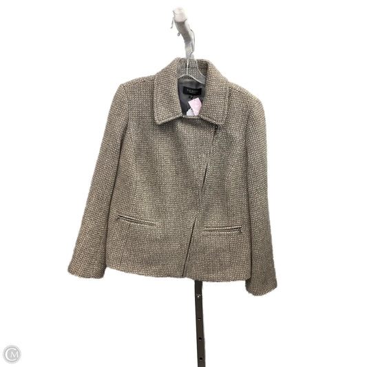 Coat Other By Talbots In Cream & Silver, Size: 14