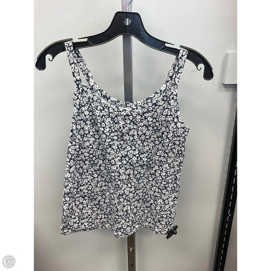 Tank Top By Old Navy In Blue & White, Size: M