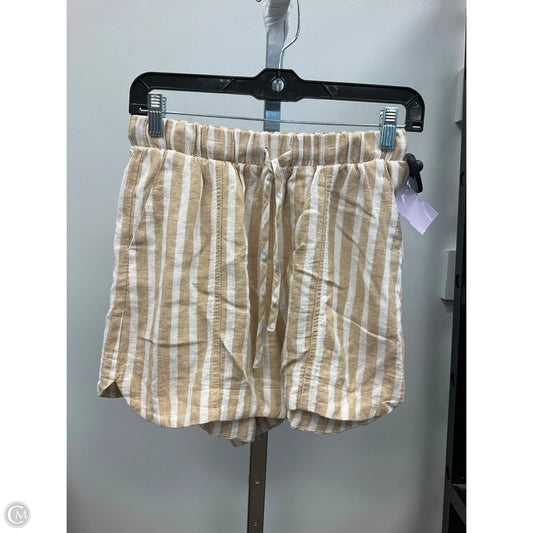 Shorts By Universal Thread In Cream & Tan, Size: Xs