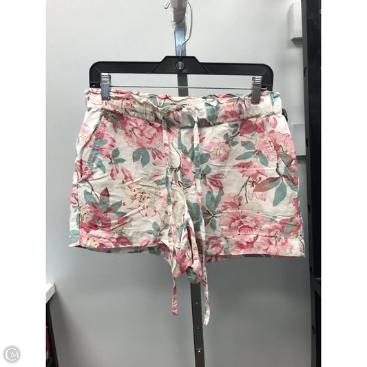 Shorts By Loft In Floral Print, Size: S