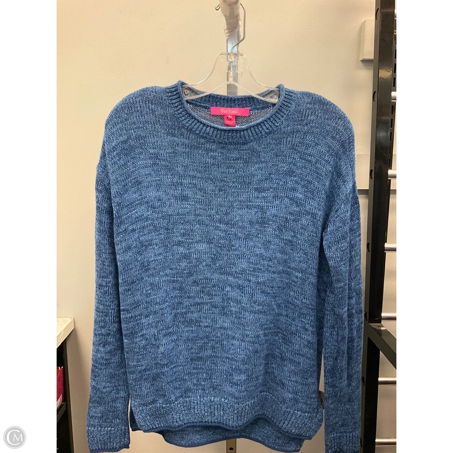 Sweater Cardigan Designer By Lilly Pulitzer In Blue, Size: Xs