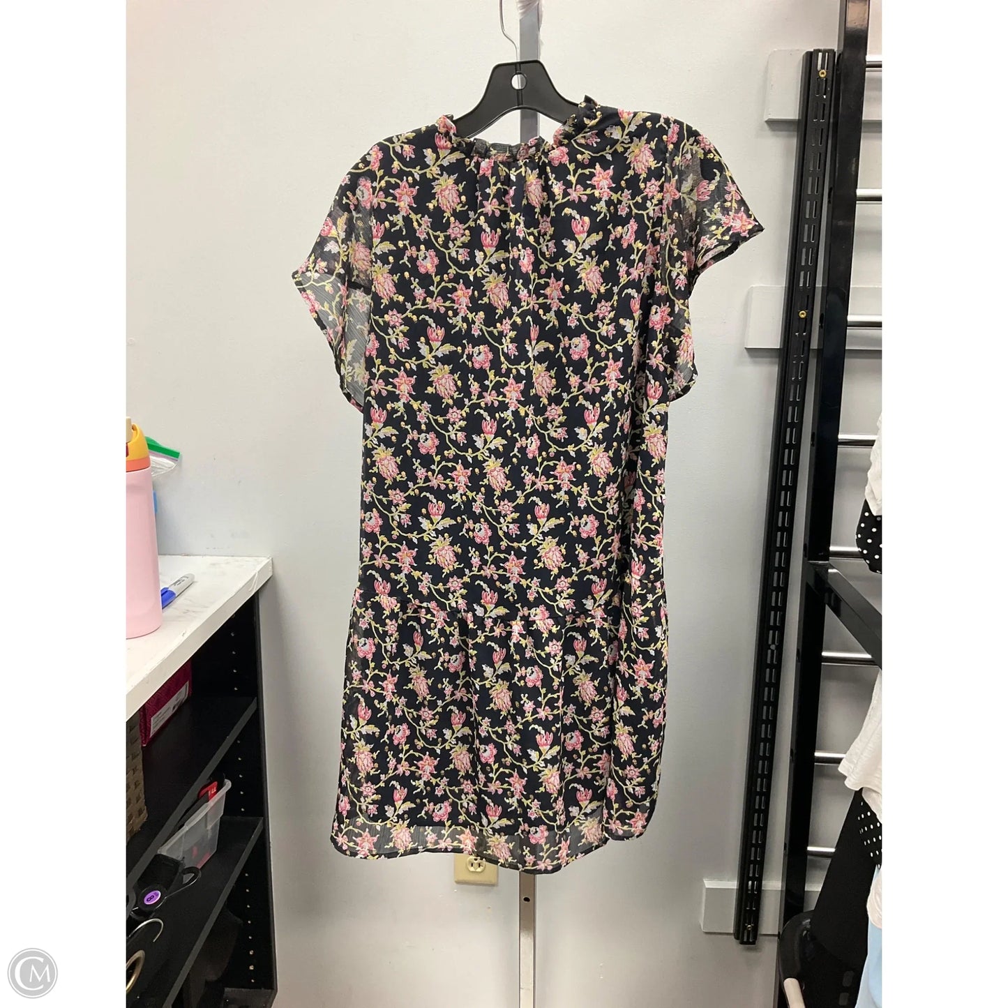 Dress Casual Short By Loft In Navy, Size: Mp