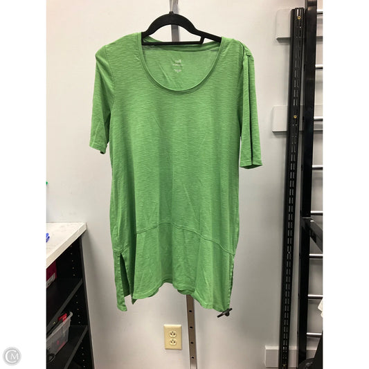 Tunic Short Sleeve By J. Jill In Green, Size: M