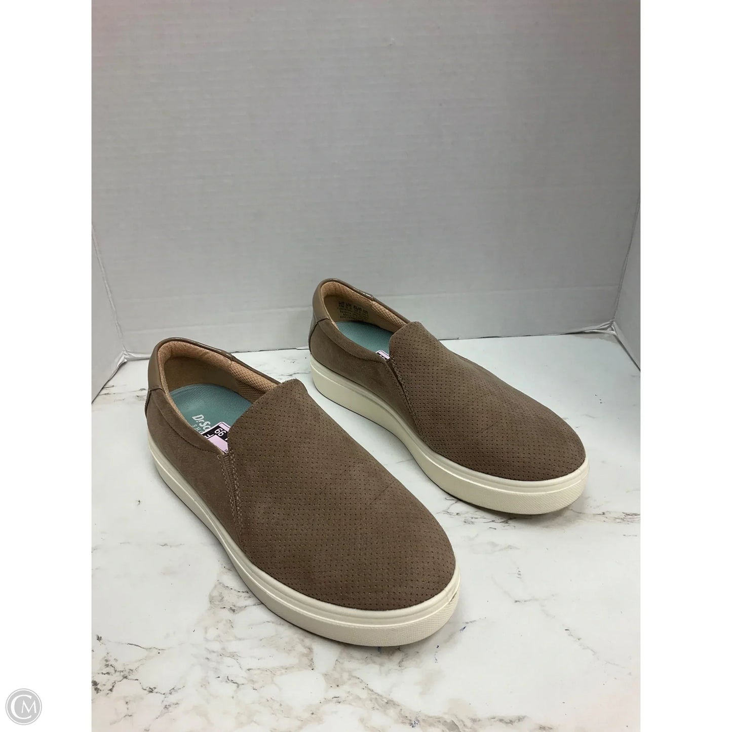 Shoes Sneakers By Dr Scholls In Brown, Size: 8