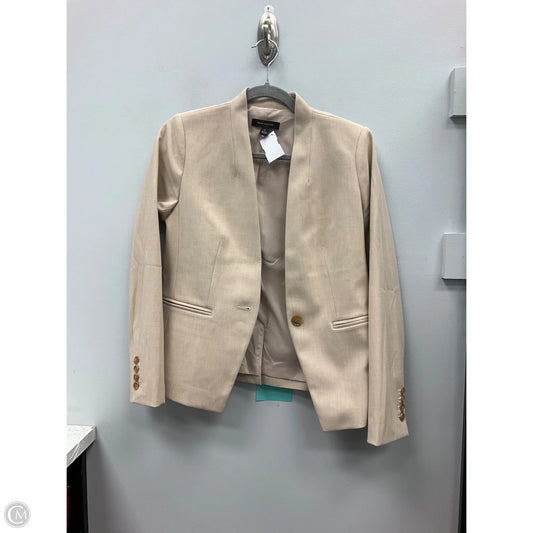 Blazer By Ann Taylor In Tan, Size: 0p