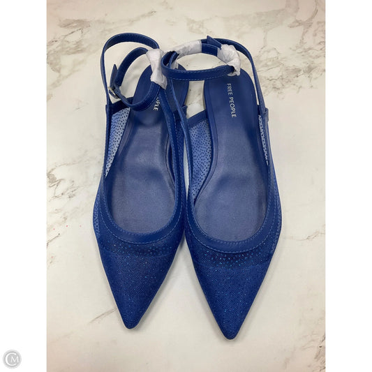 Shoes Flats By Free People In Blue, Size: 7