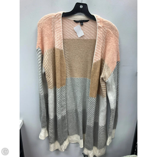 Sweater Cardigan By Signature Studio In Multi-colored, Size: M