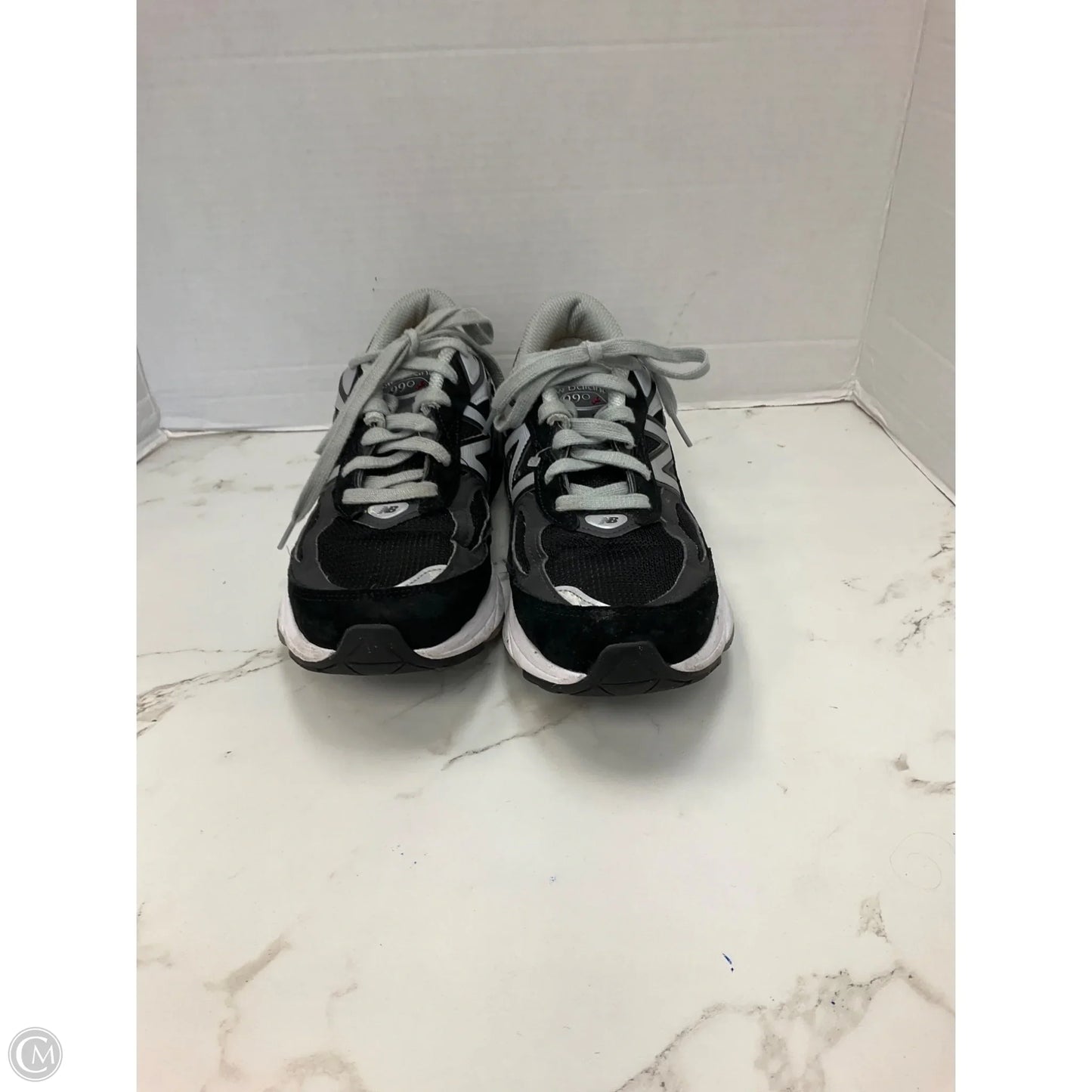 Shoes Sneakers By New Balance In Black & Grey, Size: 8.5