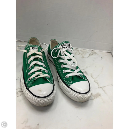 Shoes Sneakers By Converse In Green, Size: 7