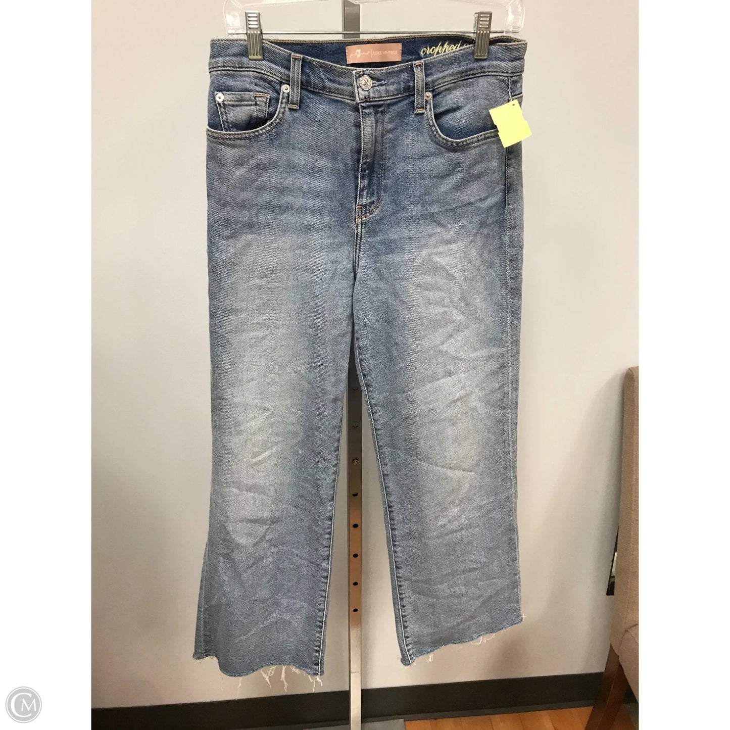 Skirt Maxi By 7 For All Mankind In Blue, Size: 4