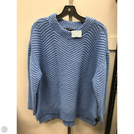 Sweater By Talbots In Blue, Size: Xl