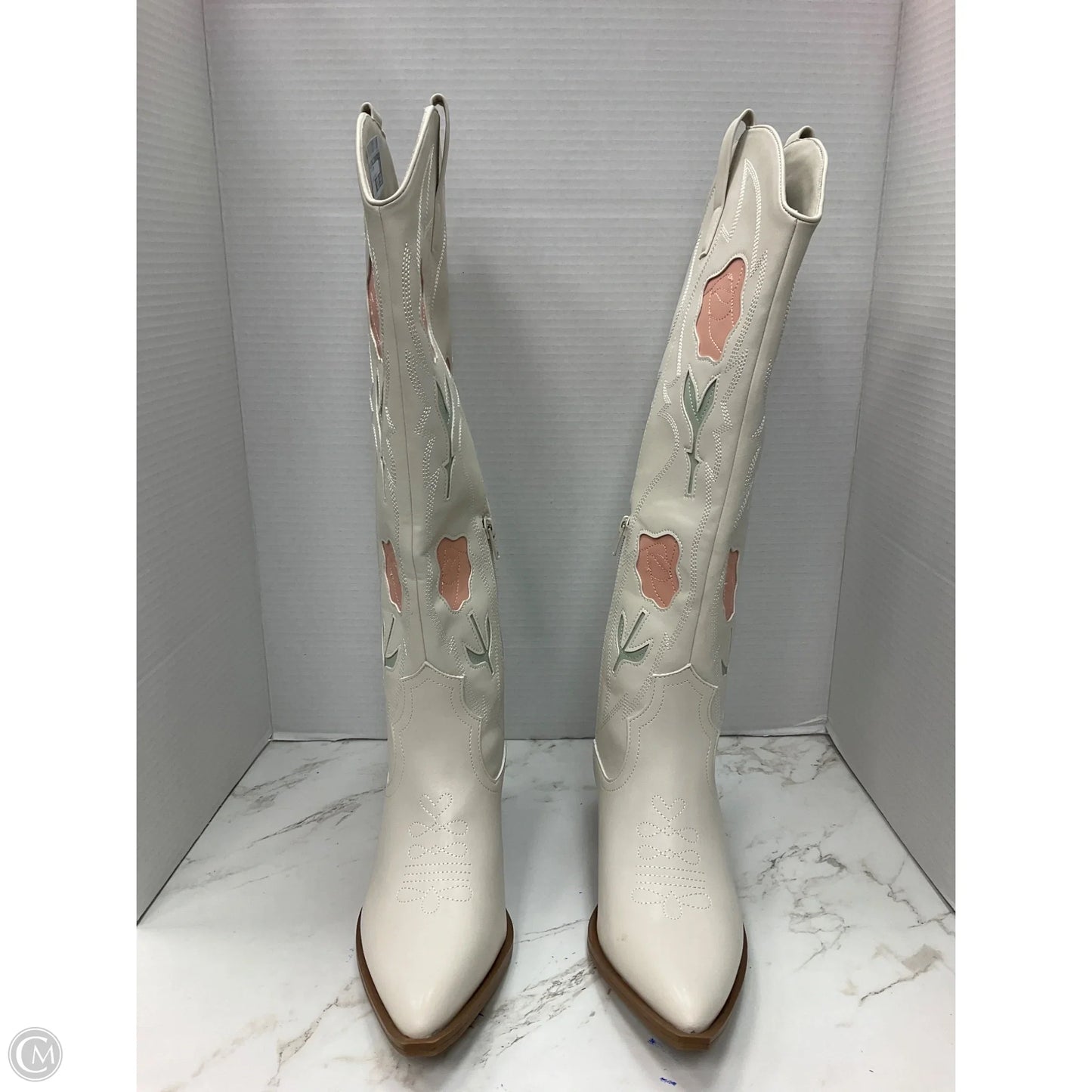 Boots Western By Universal Thread In Cream, Size: 9
