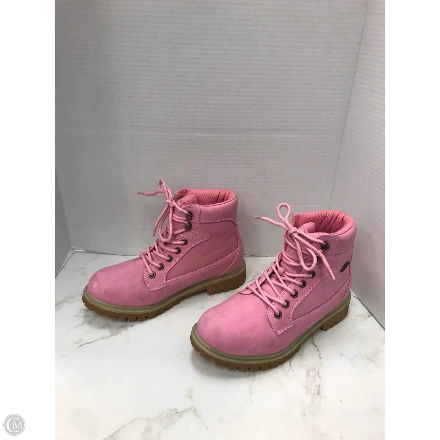 Boots Hiking By Cmc In Pink, Size: 9