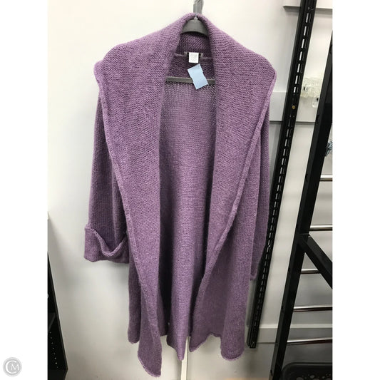 Sweater By Soft Surroundings In Purple, Size: Xl